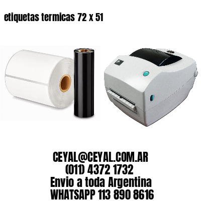 etiquetas termicas 72 x 51