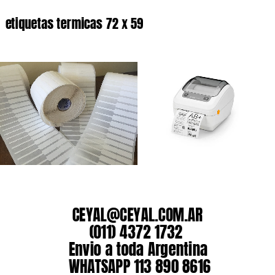 etiquetas termicas 72 x 59