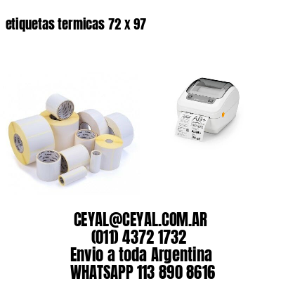 etiquetas termicas 72 x 97
