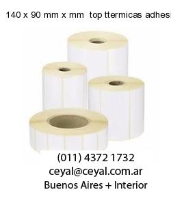 140 x 90 mm x mm  top ttermicas adhesivas