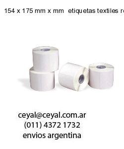 154 x 175 mm x mm  etiquetas textiles ropa