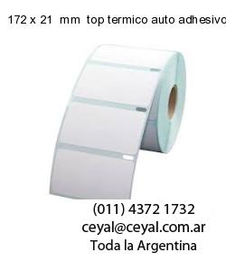 172 x 21  mm  top termico auto adhesivo top termico adesivo