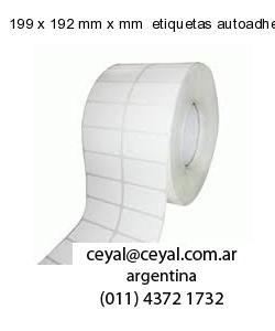 199 x 192 mm x mm  etiquetas autoadhesivas redondas