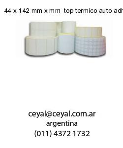 44 x 142 mm x mm  top termico auto adhesivo top termico adesivo