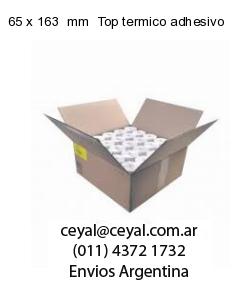 65 x 163  mm  Top termico adhesivo
