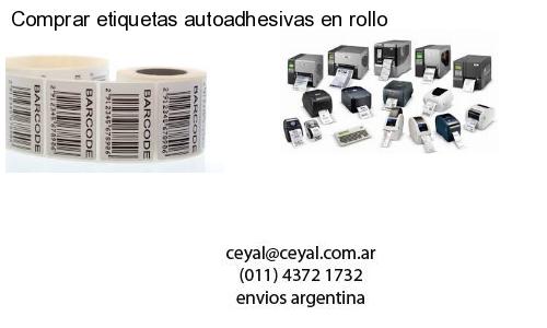 Comprar etiquetas autoadhesivas en rollo