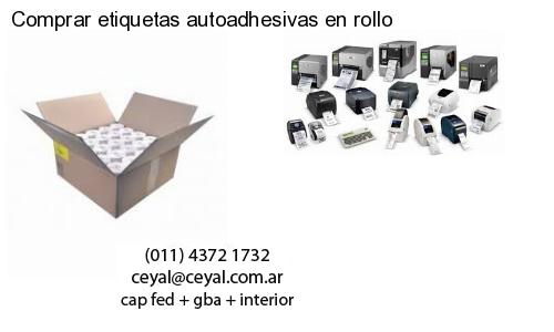 Comprar etiquetas autoadhesivas en rollo