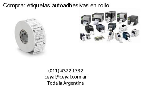 Comprar etiquetas autoadhesivas en rollo