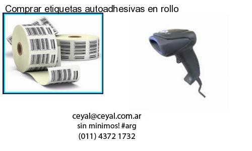 Comprar etiquetas autoadhesivas en rollo