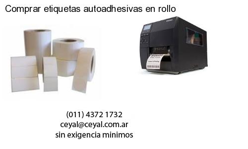 Comprar etiquetas autoadhesivas en rollo