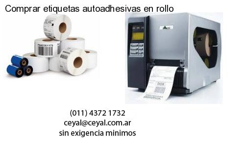 Comprar etiquetas autoadhesivas en rollo
