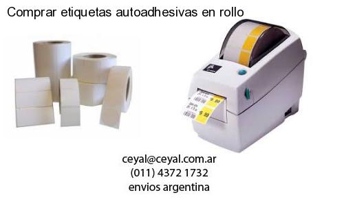 Comprar etiquetas autoadhesivas en rollo