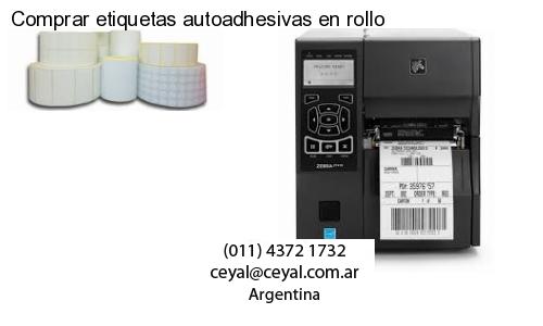 Comprar etiquetas autoadhesivas en rollo
