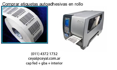 Comprar etiquetas autoadhesivas en rollo