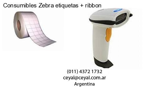 Consumibles Zebra etiquetas ribbon
