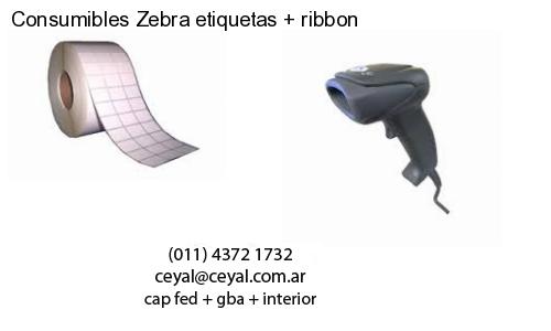 Consumibles Zebra etiquetas   ribbon