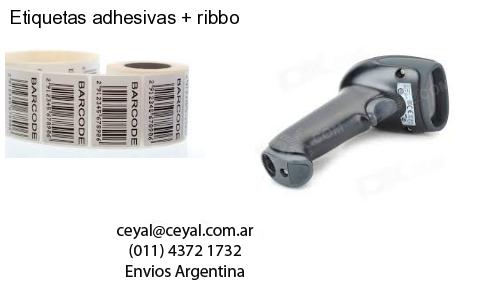 Etiquetas adhesivas ribbo