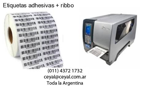 Etiquetas adhesivas   ribbo