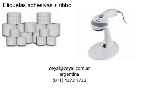 Etiquetas adhesivas ribbo