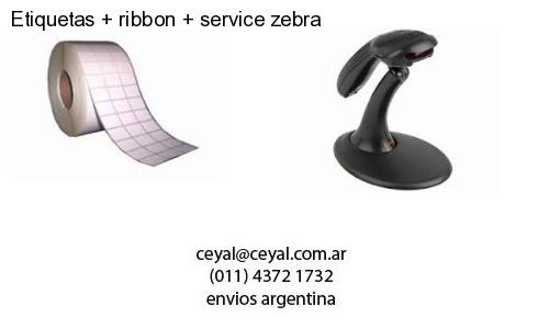 Etiquetas   ribbon   service zebra