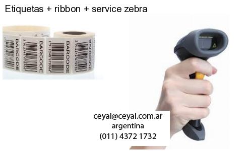 Etiquetas   ribbon   service zebra