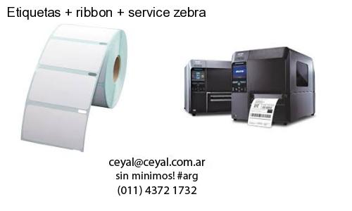 Etiquetas   ribbon   service zebra