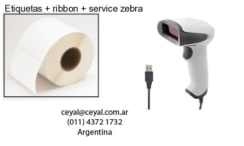Etiquetas   ribbon   service zebra