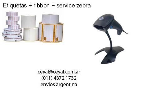 Etiquetas   ribbon   service zebra