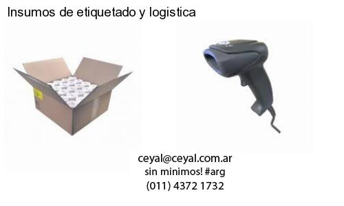 Insumos de etiquetado y logistica