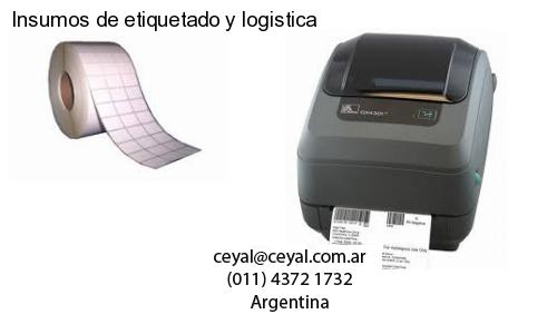 Insumos de etiquetado y logistica