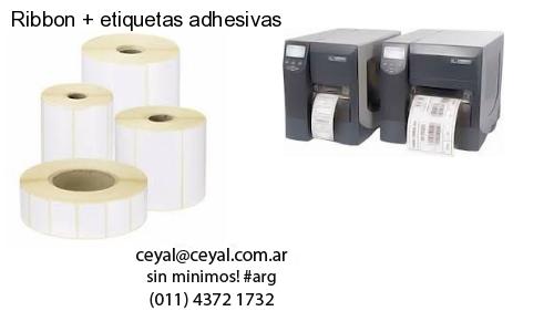 Ribbon etiquetas adhesivas
