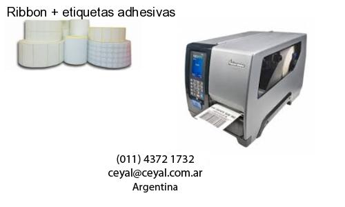 Ribbon etiquetas adhesivas