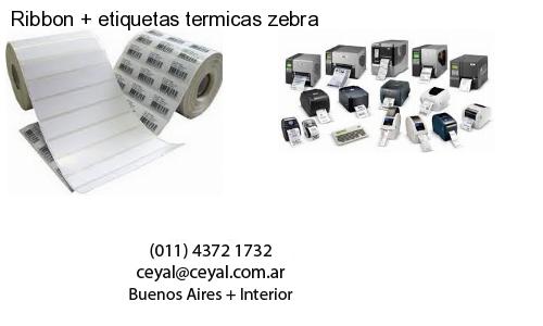 Ribbon etiquetas termicas zebra