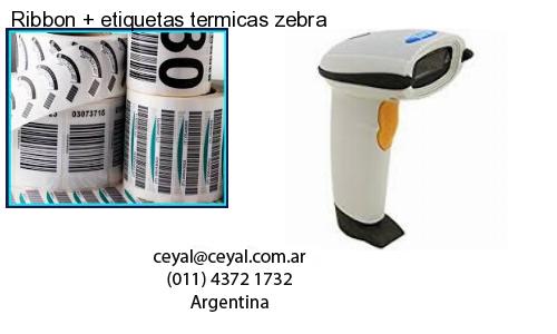 Ribbon etiquetas termicas zebra