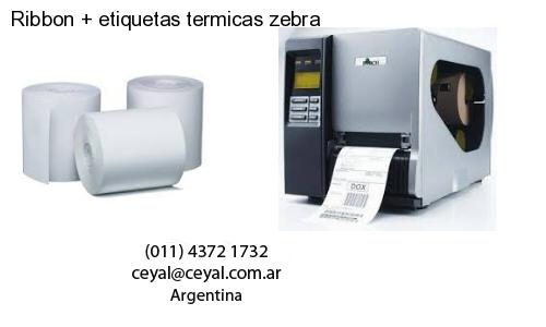 Ribbon   etiquetas termicas zebra