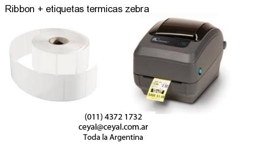 Ribbon etiquetas termicas zebra