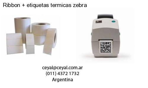 Ribbon   etiquetas termicas zebra