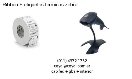 Ribbon etiquetas termicas zebra