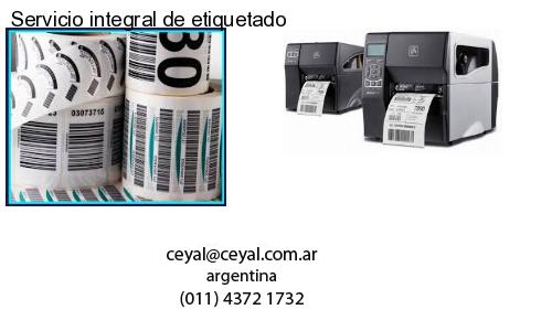 Servicio integral de etiquetado