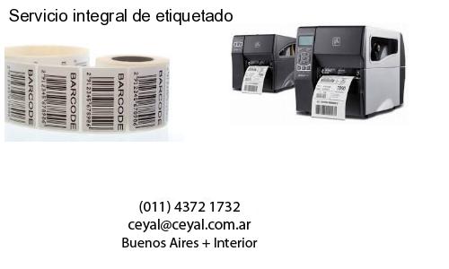 Servicio integral de etiquetado