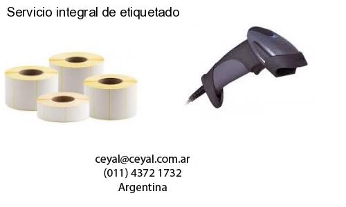 Servicio integral de etiquetado