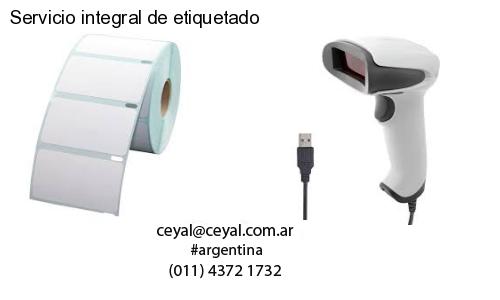 Servicio integral de etiquetado
