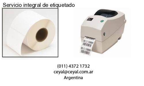 Servicio integral de etiquetado