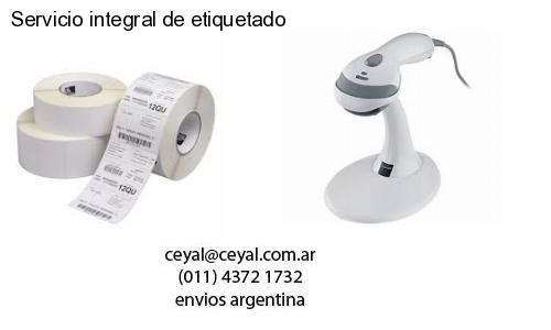 Servicio integral de etiquetado