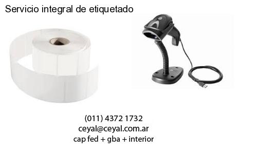 Servicio integral de etiquetado