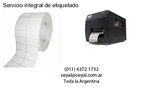 Servicio integral de etiquetado