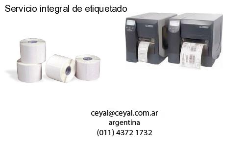 Servicio integral de etiquetado