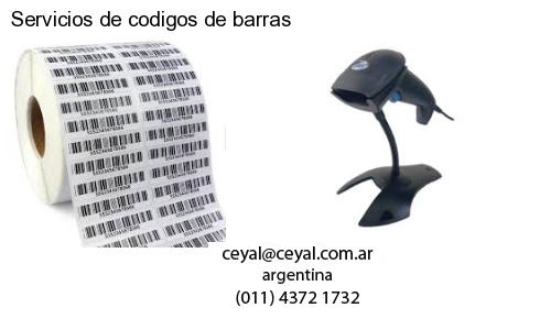 Servicios de codigos de barras