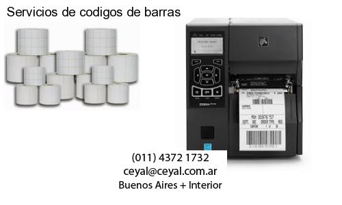 Servicios de codigos de barras
