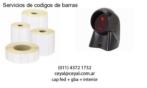 Servicios de codigos de barras